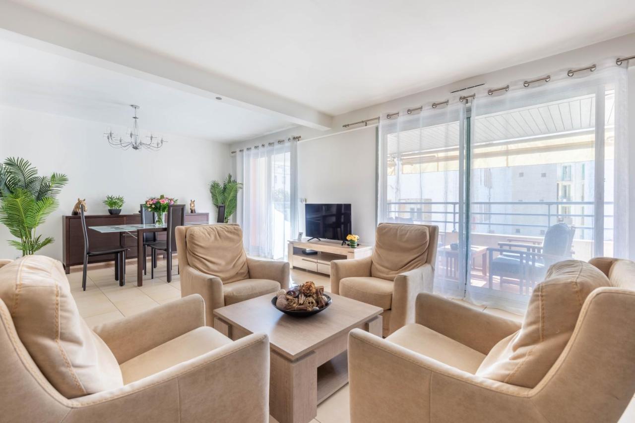 Heart Of Nice- Modern Elegant 2Br Flat Big Terrace Kültér fotó
